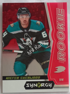 2018-19 Upper Deck Synergy - [Base] - Red #59  Tier 1 - Rookies - Kiefer Sherwood