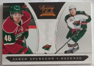2010-11 Panini Luxury Suite - [Base] #197  Rookies Group 4 - Jared Spurgeon #/899