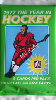 2009-10 In the Game 1972 The Year In Hockey Hobby balíček