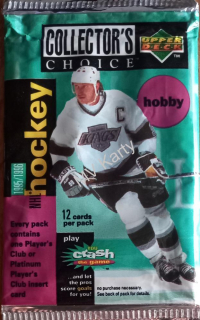 1995-96 Upper Deck Collector's Choice hobby balíček