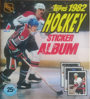 1982-83 Topps Stickers Album