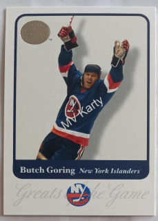 2001-02 Fleer Greats of the Game - [Base] #82 Butch Goring