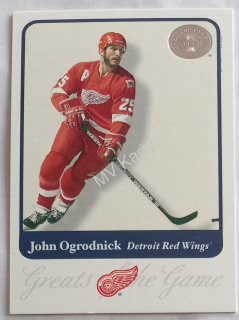 2001-02 Fleer Greats of the Game - [Base] #46 John Ogrodnick