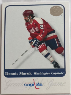 2001-02 Fleer Greats of the Game - [Base] #6 Dennis Maruk