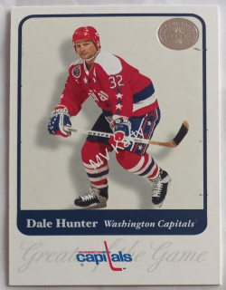2001-02 Fleer Greats of the Game - [Base] #18 Dale Hunter