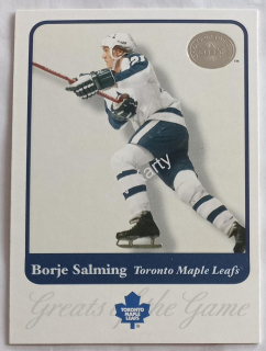 2001-02 Fleer Greats of the Game - [Base] #73 Borje Salming