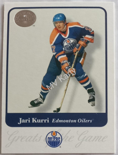 2001-02 Fleer Greats of the Game - [Base] #86 Jari Kurri