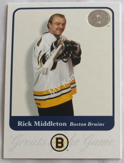 2001-02 Fleer Greats of the Game - [Base] #70 Rick Middleton