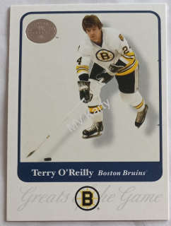 2001-02 Fleer Greats of the Game - [Base] #80 Terry O'Reilly