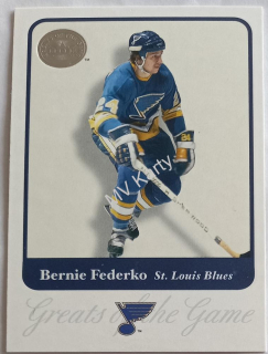 2001-02 Fleer Greats of the Game - [Base] #63 Bernie Federko