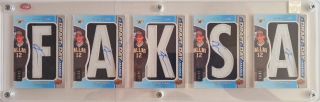 2015-16 SP Game Used - Draft Day Marks #DDM-RF - Radek Faksa - KOMPLETNÍ JMENOVKA