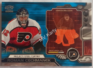 2001-02 Pacific - Steel Curtain #15 Roman Cechmanek