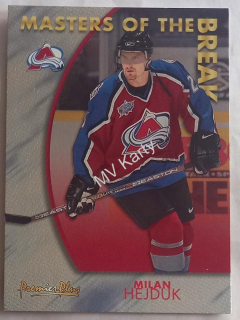 2000-01 Topps Premier Plus - Masters of the Break #MB5 Milan Hejduk