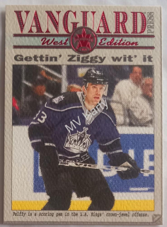 2000-01 Pacific Vanguard - Vanguard Press #8 Ziggy Palffy