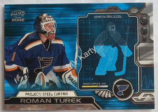 2001-02 Pacific - Steel Curtain #17 Roman Turek