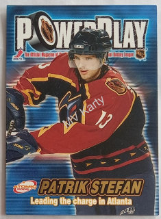 2001-02 Pacific Atomic - Power Play #2 Patrik Stefan