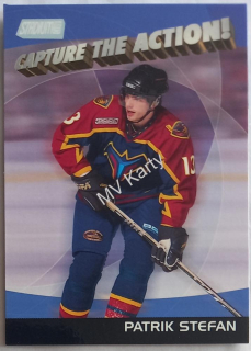 2000-01 Topps Stadium Club - Capture the Action #CA13 Patrik Stefan