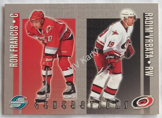 2003-04 Pacific Supreme - Generations #1 Ron Francis, Radim Vrbata