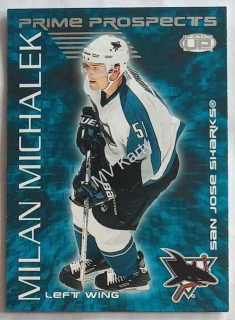 2003-04 Pacific Heads Up - Prime Prospects #18 Milan Michalek