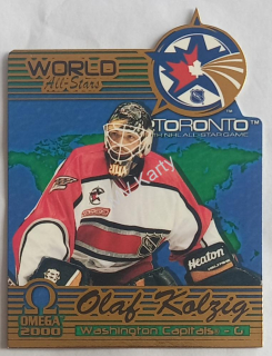 1999-00 Pacific Omega - World All-Stars #10 Olaf Kolzig