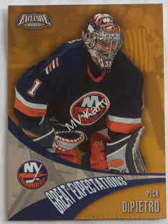 2002-03 Pacific Exclusive - Great Expectations #12 Rick DiPietro