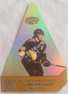 1998-99 Pacific Crown Royale - Cramer's Choice Award Jumbos #10 Jaromir Jagr Popis!!
