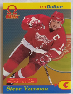 1998-99 Pacific Omega - Online #16 Steve Yzerman