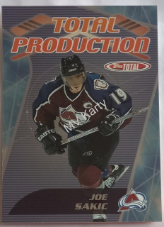 2002-03 Topps Total - Total Production #TP2 Joe Sakic