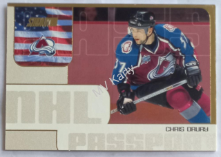 2001-02 Topps Stadium Club - NHL Passport #NHLP13 Chris Drury