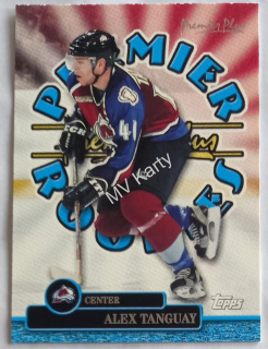 1999-00 Topps Premier Plus - Premier Rookies #PR1 Alex Tanguay