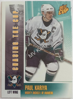 2002-03 Pacific Quest for the Cup - Chasing the Cup #1 Paul Kariya