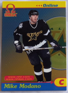 1998-99 Pacific Omega - Online #13 Mike Modano