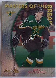 2000-01 Topps Premier Plus - Masters of the Break #MB10 Mike Modano