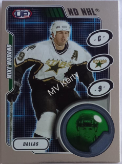 2001-02 Pacific Heads Up - HD NHL #4 Mike Modano