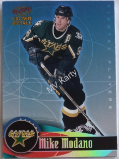 1998-99 Pacific Crown Royale - Pivotal Players #7 Mike Modano