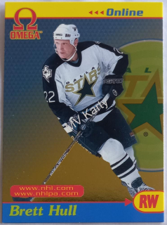 1998-99 Pacific Omega - Online #12 Brett Hull