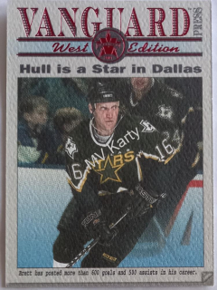 2000-01 Pacific Vanguard - Vanguard Press #5 Brett Hull