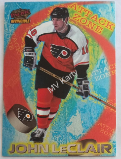 1997-98 Pacific Invincible - Attack Zone #17 John LeClair