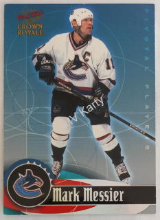1998-99 Pacific Crown Royale - Pivotal Players #23 Mark Messier