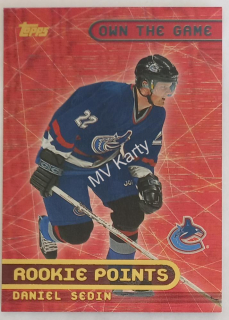 2001-02 Topps - Own the Game #OTG18 Daniel Sedin