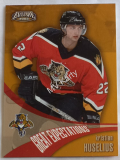 2002-03 Pacific Exclusive - Great Expectations #8 Kristian Huselius