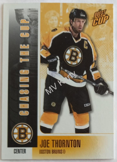 2002-03 Pacific Quest for the Cup - Chasing the Cup #4 Joe Thornton