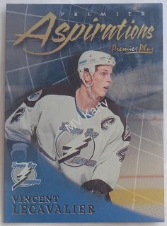 2000-01 Topps Premier Plus - Premier Aspirations #PA2 Vincent Lecavalier