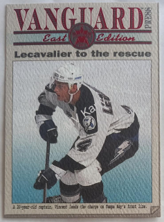 2000-01 Pacific Vanguard - Vanguard Press #19 Vincent Lecavalier
