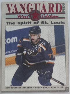 2000-01 Pacific Vanguard - Vanguard Press #10 Pierre Turgeon