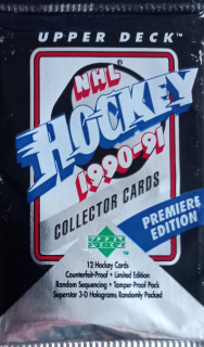 1990-91 Upper Deck S1 EN balíček