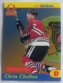 1998-99 Pacific Omega - Online #6 Chris Chelios