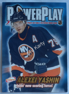 2001-02 Pacific Atomic - Power Play #21 Alexei Yashin