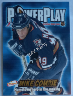 2001-02 Pacific Atomic - Power Play #15 Mike Comrie