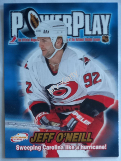 2001-02 Pacific Atomic - Power Play #6 Jeff O'Neill